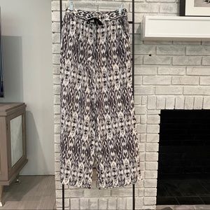 Joie Ikat Print Silk Pant